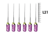 Profinder 21мм №010 Senseus (6 шт), Dentsply Sirona - ручные файлы, супергибкий расширитель корневого канала, силиконовая ручка, стерильный блистер