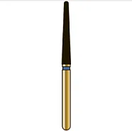 G856XL конический с закругленным торцом экстра длинный, длина 12 мм, ISO 018, хвостовик FG ISO 314, зернистость 105, синее кольцо (5 шт.), Diatech - бор алмазный