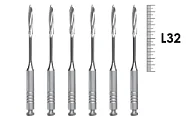 Largo RA 32мм №4 (6 шт), Dentsply Sirona - расширители прямых корневых каналов