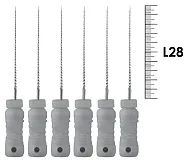 K-Reamers 28мм №08 (6 шт), Dentsply Sirona - ручные файлы, каналорасширители