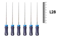 K-Reamer 28мм №08 (6 шт), NIC - ручные файлы, каналорасширители