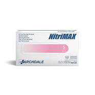 Перчатки нитриловые NitriMAX / Нитримакс (XS, розовые) 50 пар Archdale 