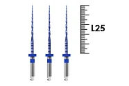 Blue Storm 25мм .02, N60 (3 шт), Sani - машинные файлы для первичной эндодонтии