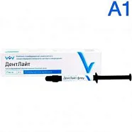 ДентЛайт Флоу A1, текучий композит, шприц (1 x 2 г.), ВладМиВа