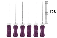 K-File ReadySteel 28мм №10 (6 шт), Dentsply Sirona - ручные файлы, каналорасширители, в стерильном блистере
