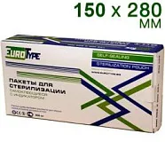 Пакеты для стерилизации EuroType 150 x 280 (200шт.)