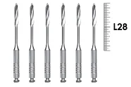 Largo RA 28мм №5 (6 шт), Dentsply Sirona - расширители прямых корневых каналов