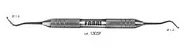 Экскаватор 1305F, d 1,5 мм, ручка d 10 мм, Fabri - двухугловой