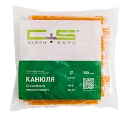 Слюноотсосы, 15 см, оранжевые (100 шт.), Clean+Safe