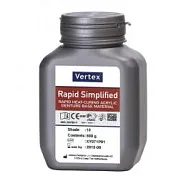 Vertex Rapid Simplified пластмасса для изготовления базисов съемных протезов