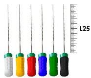 K-Reamer M-Access 25мм №45-80 (6 шт), Dentsply Sirona - ручные файлы, каналорасширители, ассорти