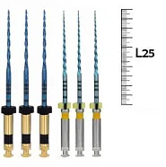 UltraFiles Blue (Heat Activation) 25мм .02 №20 (6 шт), Еврофайл - машинные файлы