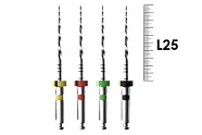 E-Flex REC 25мм, .04, Ассорти N20-40 (4 шт), Eighteeth - машинные файлы