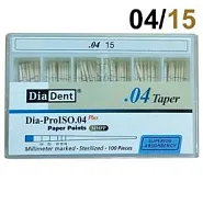 Абсорберы конусные 04 №15 (100шт.) DiaDent