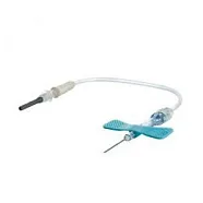 Игла-бабочка с луэр-адаптером (safety 23Gх3/4 19 см, голубая, 0,6х19 мм) 90шт.
