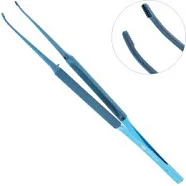Пинцет микрохирургический плавно изогнутый, 1.3 мм, TF-210