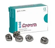Коронки I CROWN Refill EUR-3 из нержавеющей стали детские (5 шт) Seil Global