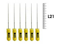 K-Reamer Pro-Endo 21мм №20 (6 шт), VDW - ручные файлы, каналорасширители