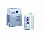 Aqium 3D MONO в двойном картридже 5:1 (1 х 380 мл), насадки смесительные желтые - 10 шт./уп., колпачок фиксирующий