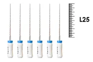 K-Reamer 25мм №15 (6 шт), NIC - ручные файлы, каналорасширители