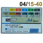 Абсорберы конусные 04 №15-40 (100шт.) DiaDent