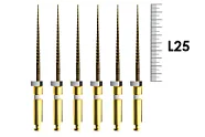 E-Flex Gold 25мм, .04, N15 (5 шт), Eighteeth - машинные файлы