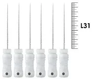 K-Reamer ReadySteel 31мм №15 (6 шт), Dentsply Sirona - ручные файлы, каналорасширители, в стерильном блистере