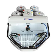 Аппарат для тонкоструйной обработки Basic quattro, базовая модель с 2 бачками, вкл. 2 струйные сопла 0,8 мм / 1,2 мм, тип- 1 x 25–70 мкм, 1 x 70–250 мкм