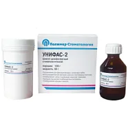Унифас-2 цемент (пор.100гр + жид.60гр) цинкфосфатный