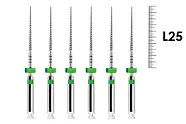 Профайлы Dk-files 25мм .04 №35 (6 шт), Eurofile - машинные файлы, никель-титан