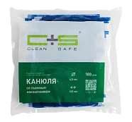 Слюноотсосы, 15 см, синие (100 шт.), Clean+Safe