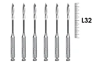Gates RA 32мм №4 (6 шт), Dentsply Sirona - дрильборы, расширитель устьев корневых каналов, машинный