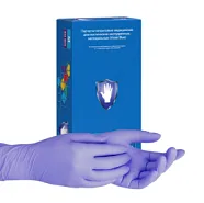 Перчатки нитриловые SafeCare XS 5/6 XN 303 Фиол. 3,7г. 200 шт Sempercare нитриловые