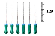 K-Reamer 28мм №35 (6 шт), NIC - ручные файлы, каналорасширители