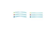 Матрицы Transparent Strips, желтые
