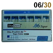 Абсорберы конусные 06 №30 (100шт.) DiaDent