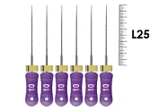 C+File 25мм №010 (6 шт), Dentsply Sirona - ручные файлы, в стерильном блистере