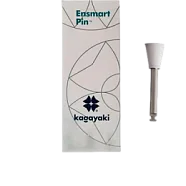 Полиры силиконовые Ensmart Pin Чашка (бел. груб.), 10шт. на метал.ножке, (ENP125-3S), Kagayaki