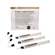 Premier Implant Cement Value Pack (3 х 5 мл + 25 насадок) - безэвгенольный цемент для фиксации