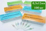 Иглы 30GC, 0,3 x 12 мм (100 шт.), Dispodent - карпульные