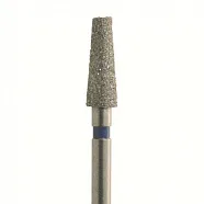Бор алмазный 854 025 FG, синий, Форма: конус с плоским концом (5 шт), Jota