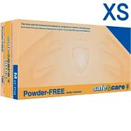 Перчатки латекс Safe & Care XS (5/5,5) 100 шт.