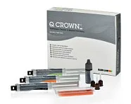 Q-Crown - композит для изготовления временных коронок и мостов, уп/3 двойных шприца х 5мл