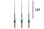 HyFlex EDM 21мм, .02, N60 (3 шт), Coltene - машинные файлы, NiTi, финишные