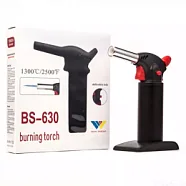 Горелка газовая с пьезоподжигом, 1 режим, без газа, высота 17,8см BS-630 1шт 
