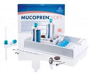 28105 Базовый набор: 50 мл Mucopren Soft, 50 мл Mucopren силикон-герметик, 10 мл Mucopren адгезив