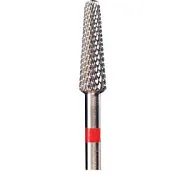 Фреза крас. 302802 сред.конус Крестообразная мелкая нарезка
