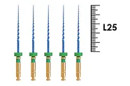 T-Flex 25мм .02 №35 (5 шт), Еврофайл - машинные файлы, стерильные, никель-титан
