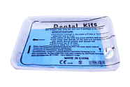 Набор стоматологический одноразовый стерильный (лоток, зонд, пинцет, зеркало, салфетка)