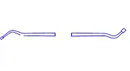 Штопфер C156-1, 1,0-1,5мм для работы с малыми пломбами ЭМИ